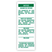 Odometer Repair Label Service Department Alabama Independent Auto Dealers Association Store